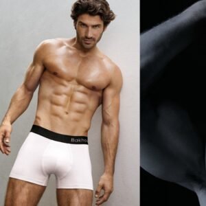 Boxer algodón y lycra liso elástico Bakhou Offset a contratono - BAK2018