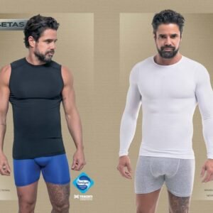 Camiseta térmica manga larga sin costura hombre - DU11927
