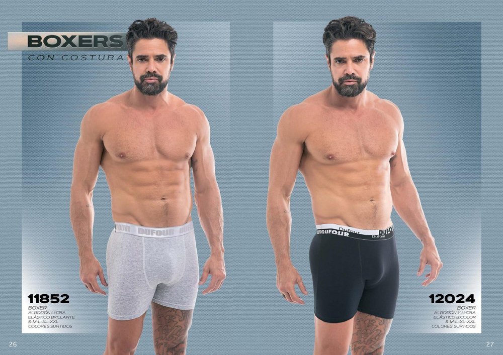 Boxer algodón y lycra - DU12024